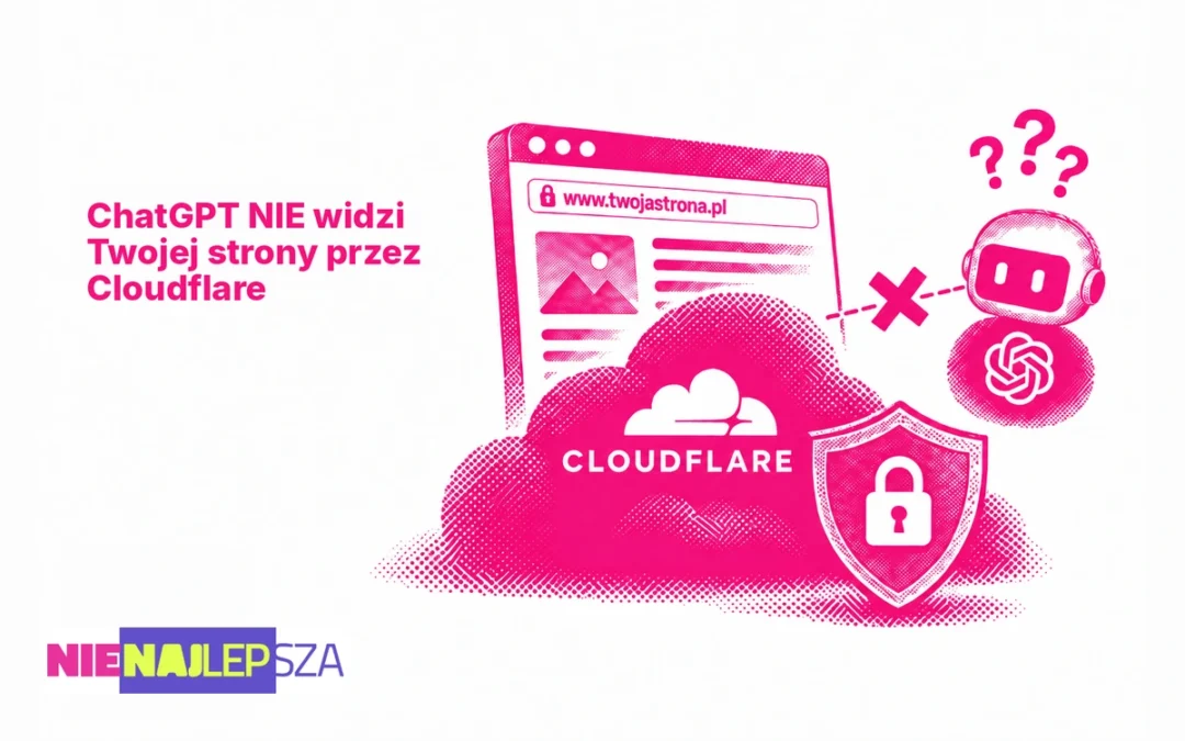 NIEwidzialny dla ChatGPT przez własny Cloudflare. Sprawdzenie zajmuje pięć minut