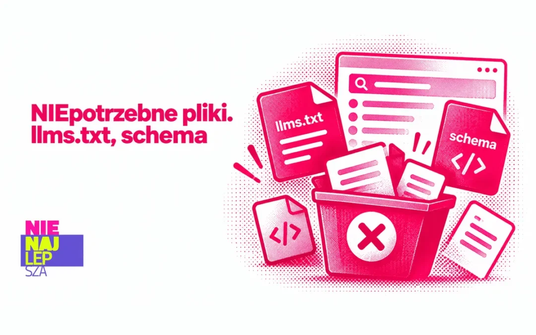 NIEpotrzebne pliki. llms.txt, schema i inne rzeczy, za które ktoś Ci wystawi fakturę