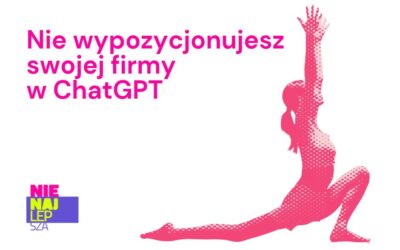 Nie, to nie jest pozycjonowanie w ChatGPT. Bo pozycji tam nie ma