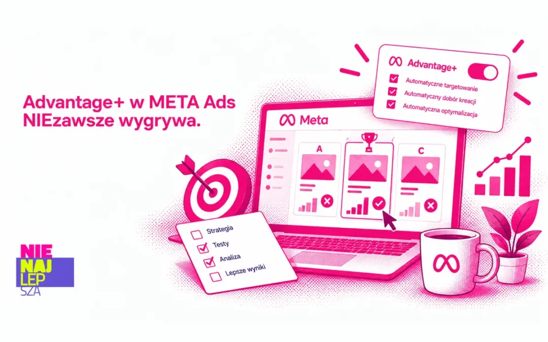 Advantage+ NIEzawsze wygrywa. U 58% reklamodawców ręczne kampanie dały lepszy wynik